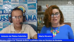 Marla Moreira celebra participação no ‘Educação em Foco’ e leva o Danado de Bom aos estúdios da Rádio WEB Suassuna