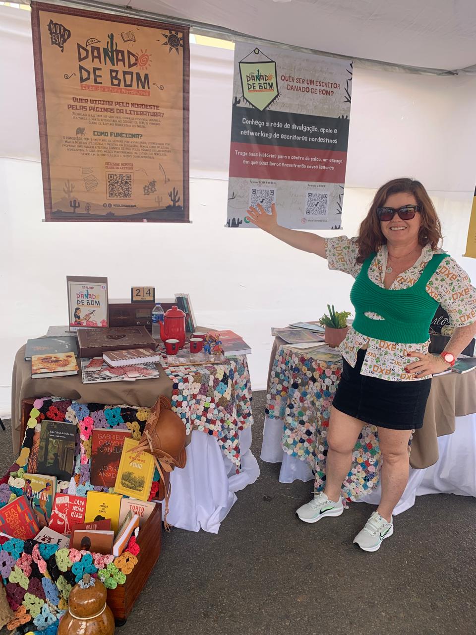 Danado de Bom em evento literário